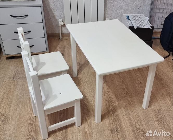 Стол со стульями детский на заказ копия икеа