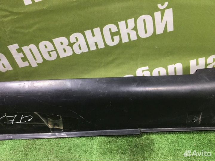 Накладка на порог наружная правая Geely Emgrand