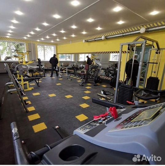 Модульная плитка пвх черный желтый цвет