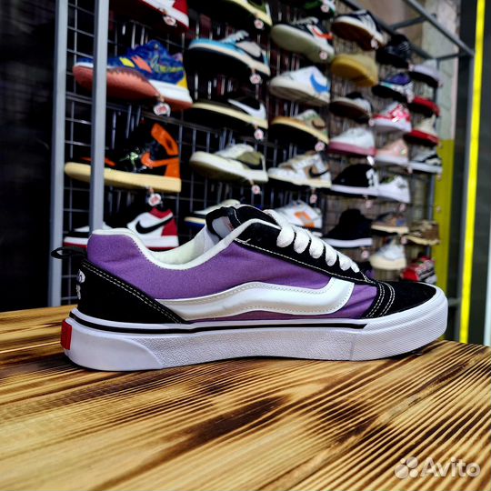 Кеды Vans Knu Skool Black Purple