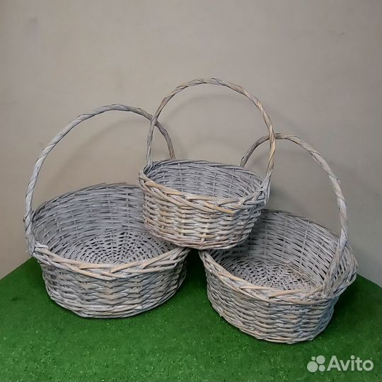 Корзины плетеные из лозы