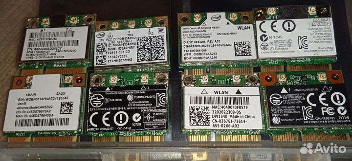 Модули WiFi для ноутбуков. Mini PCI-e