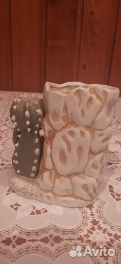 Фарфоровая карандашница СССР