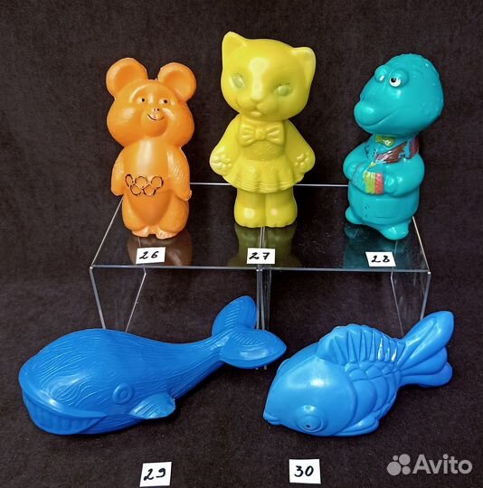 Игрушки пластмассовые. СССР