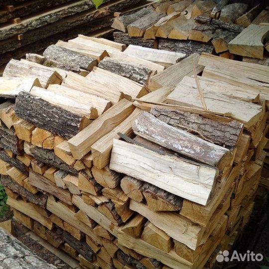 Дрова сухие осина 100 упаковок