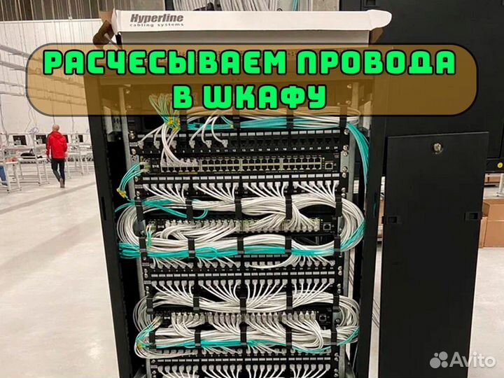 Монтаж скс. Слаботочные системы. Видеонаблюдение