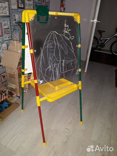 Мольберт детский двусторонний