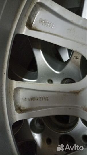 Диски и зимняя резина R18 Мерседес