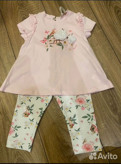 Туника, лосины комплект Monnalisa