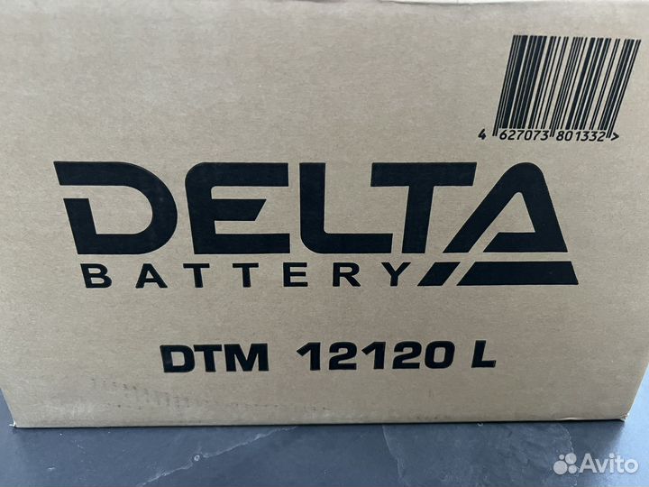 Аккумулятор delta 12120L