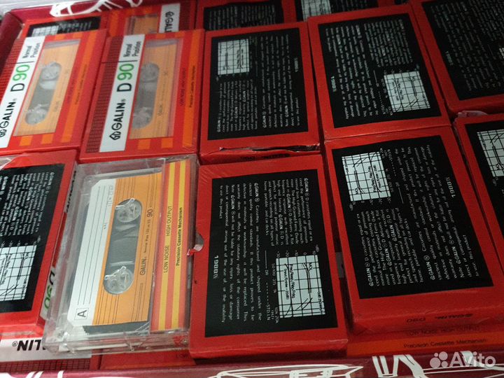 Аудиокассеты новые запечатанные