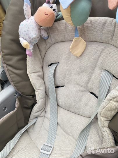 Стульчик для кормления chicco polly magic relax