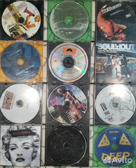 Cd диски, лицензия, импорт. 47шт