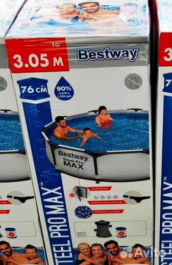 Бассейн каркасный новый