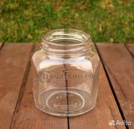 Стеклянная банка, 0.36 л, то-66