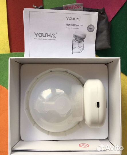 Молокоотсос электрический youha