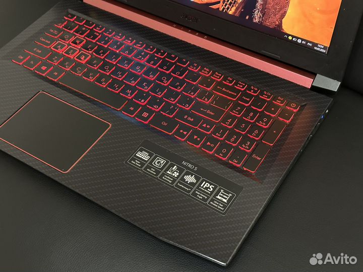 Игровой Acer Nitro 5 GTX1050/ i5-8300H/ SSD+HDD