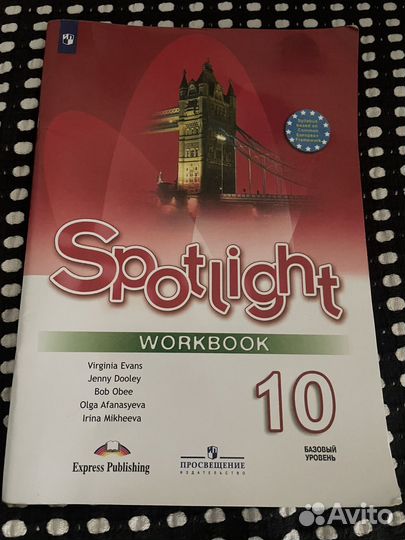 Английский язык рабочая тетрадь 10 класс