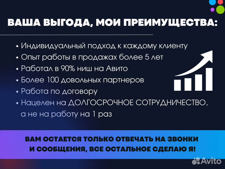 Авитолог / продвижение вашего бизнеса