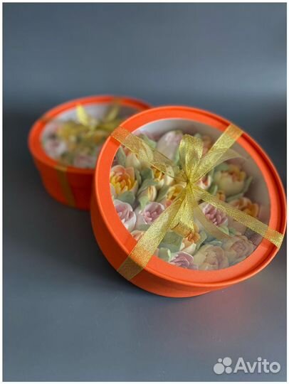 Сладкие букеты из зефира, цветы