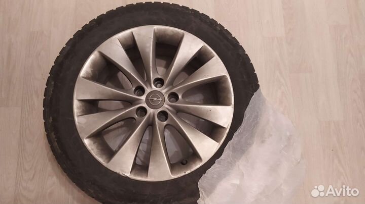 Диски с резиной r18 Опель астра j