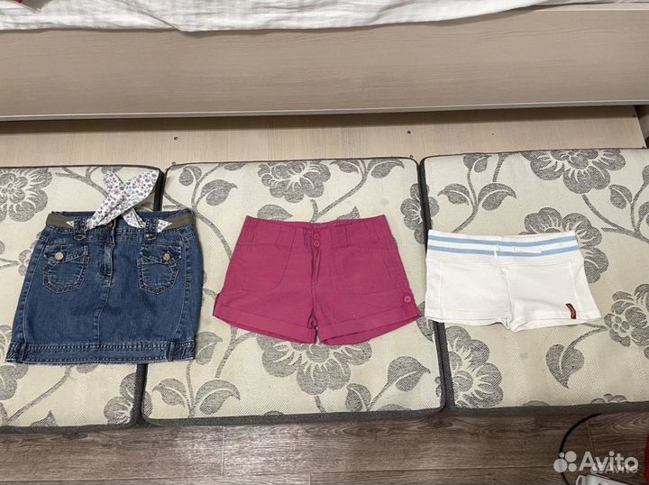 Вещи пакетом на девочку 140, 146, 152