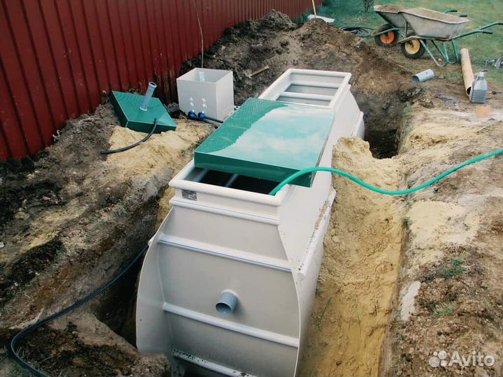 Станция биологической очистки. Канализация для дом