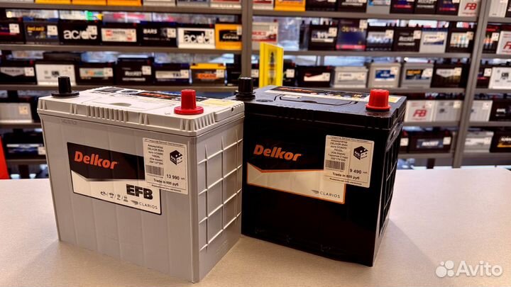Аккумуляторы Delcor делкор + бесплатная доставка