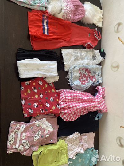 Одежда пакетом для девочки от 5 до 9 лет