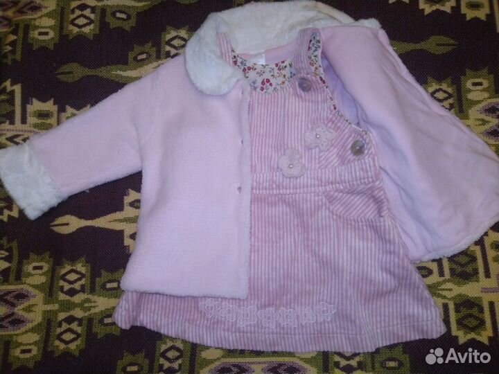 Комплект для девочки 12 мес
