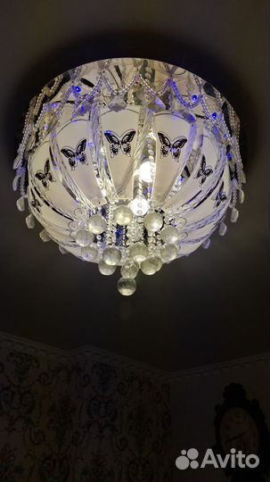 Люстра потолочная бу