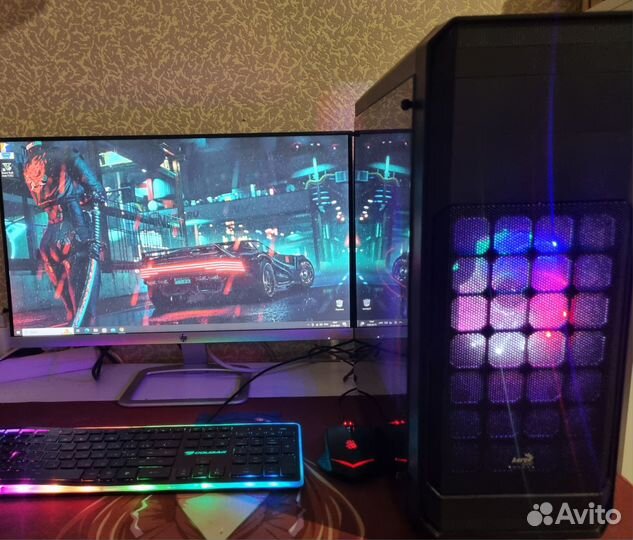 Игровой пк, i7,GTX,16гб озу, SSD