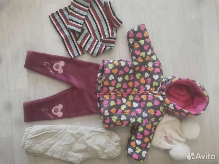 Вещи на девочку пакетом 80 размер