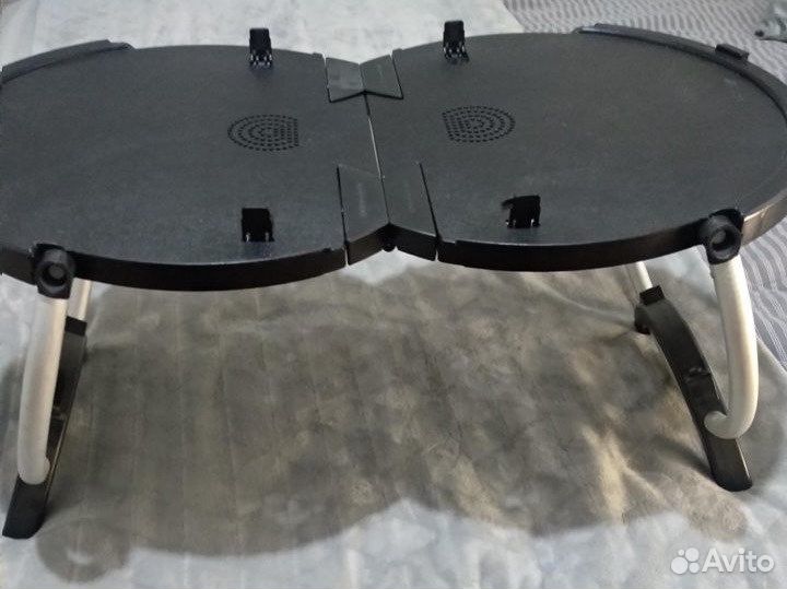 Стол д/ноутбука со встр-ым вентилятором, складной