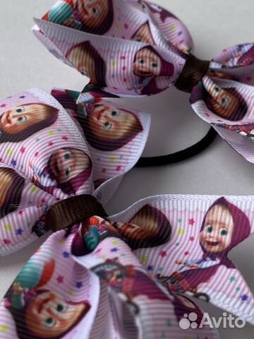 Резиночки для волос ручной работы
