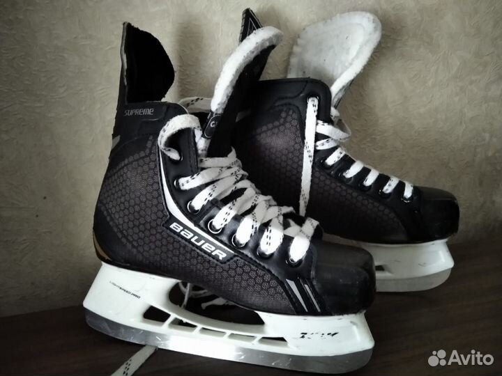 Коньки хоккейные детские 35 размер bauer
