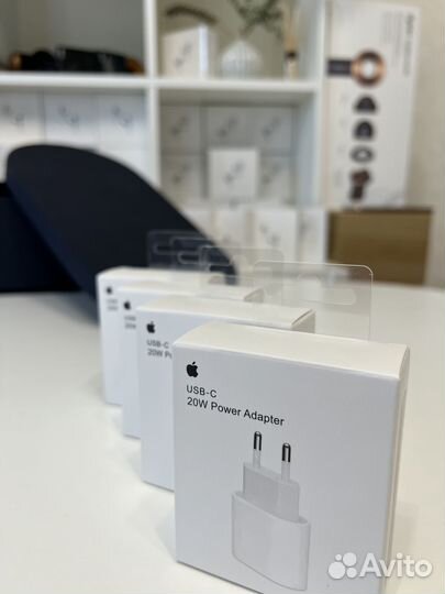 Блок питания apple 20w(Быстрая зарядка)