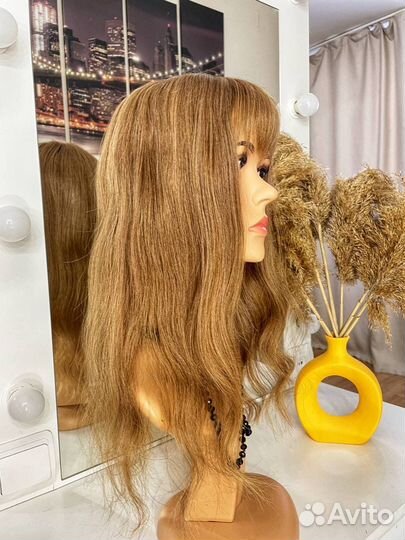 Накладка из натуральных волос