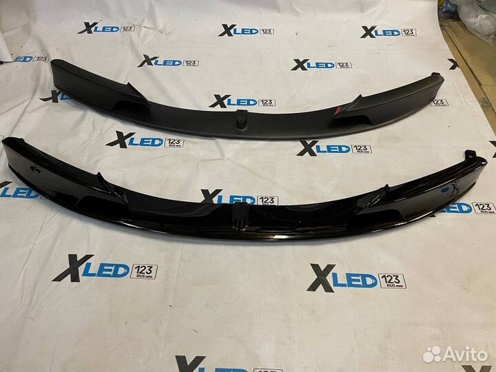 Сплиттер BMW F30 m tech м пакет