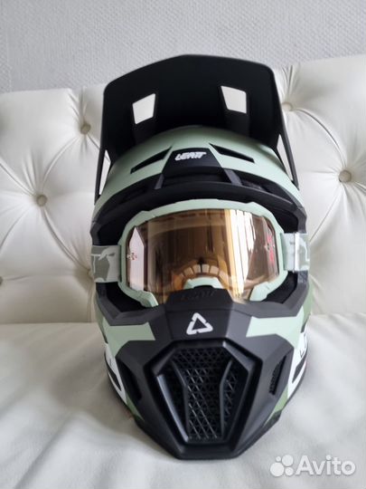 Эндуро шлем leatt helmet KIT moto 7.5. V22 cactus