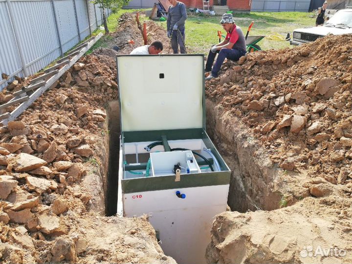 Септик био асо 8 с переливом