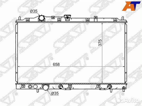 Радиатор mitsubishi, mitsubishi colt, mitsubishi c