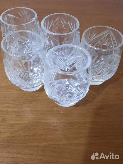 Хрустальные рюмки СССР
