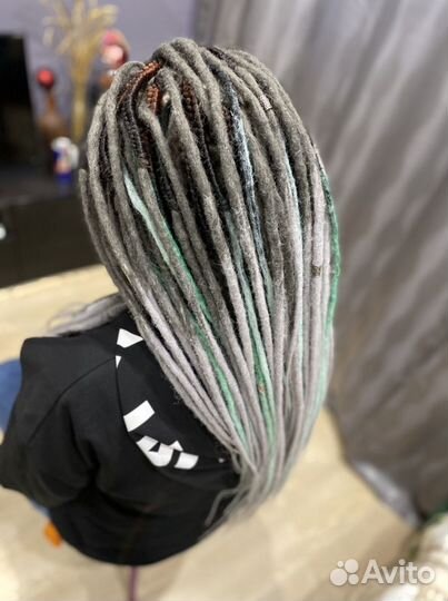 Плетение дредов