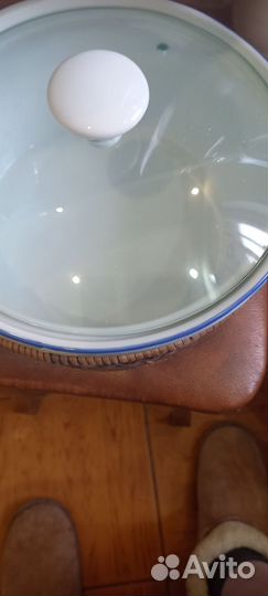 Керамическая жаропрочная кастрюля