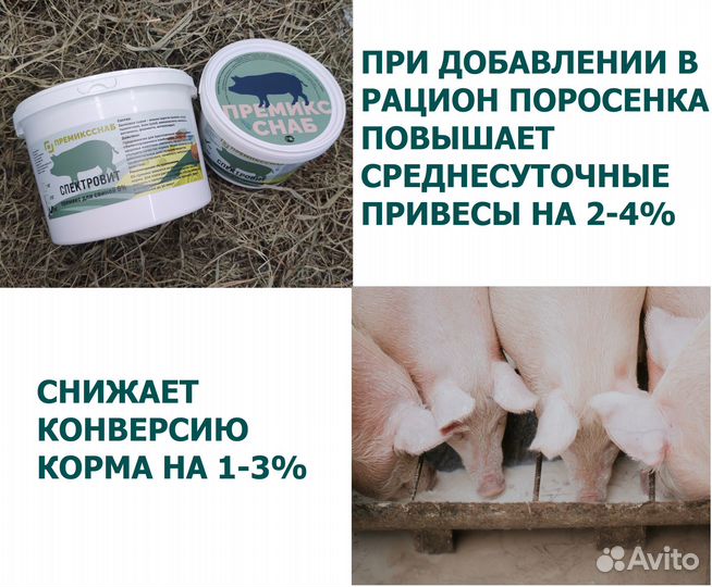 Бмвк- кормовая добавка для поросят