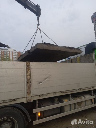 Плиты дорожные 3х1.75 бу