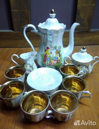 Кофейный сервиз Пастушка