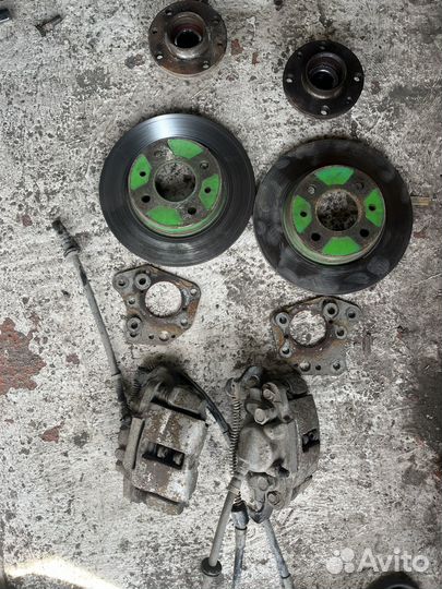 Комплект задних дисковых тормозов ваз 2114