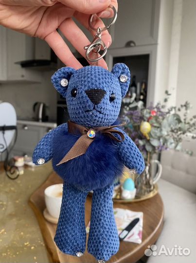 Брелок игрушка медвежонок новый